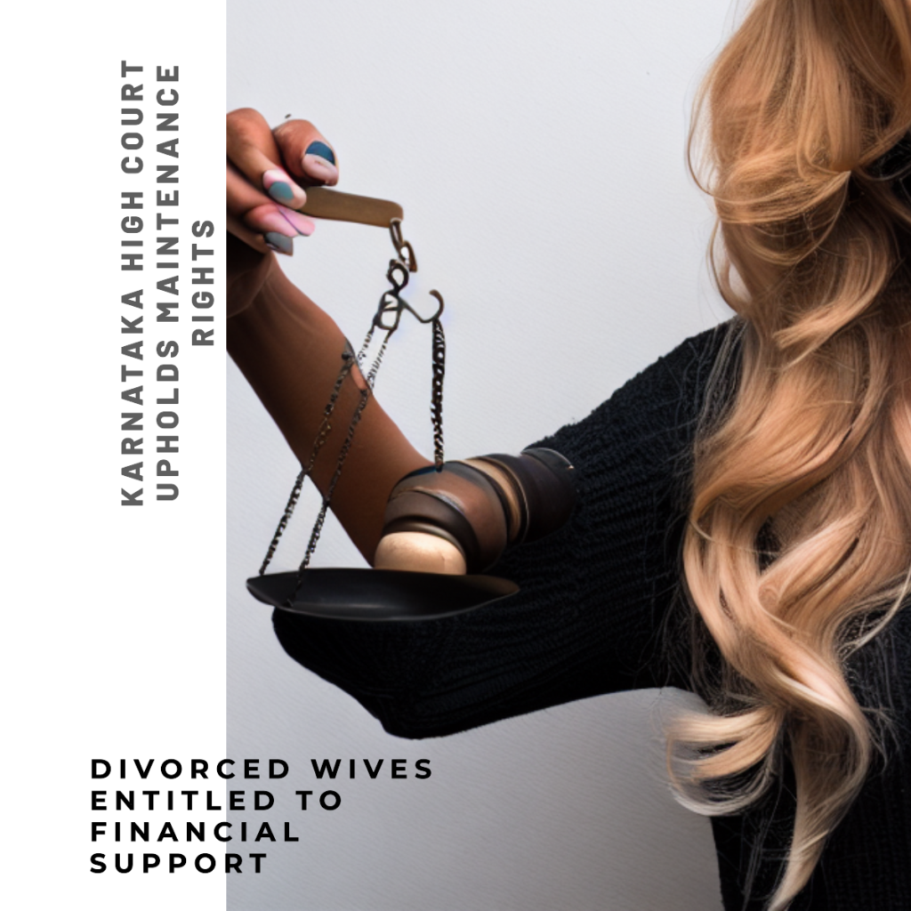 Maintenance Rights for Divorced Wives